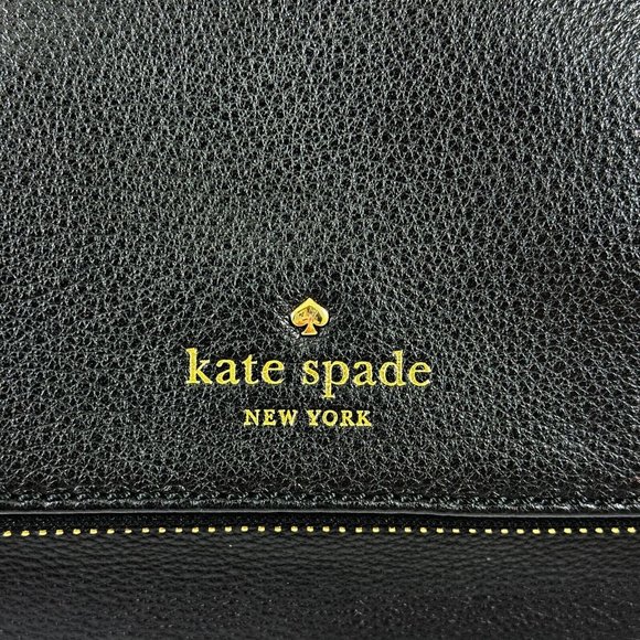 Kate Spade NY Cobble Hill Toddy Crossbody Purse Handbag Black Pebbled Leather - Picture 5 of 10
